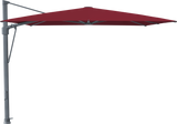 Glatz VITA Sfera Ampelschirm, Gestell Aluminium, seidengrau oder anthrazit pulverbeschichtet, 300 x 300, 350 x 350 & 400 x300 cm