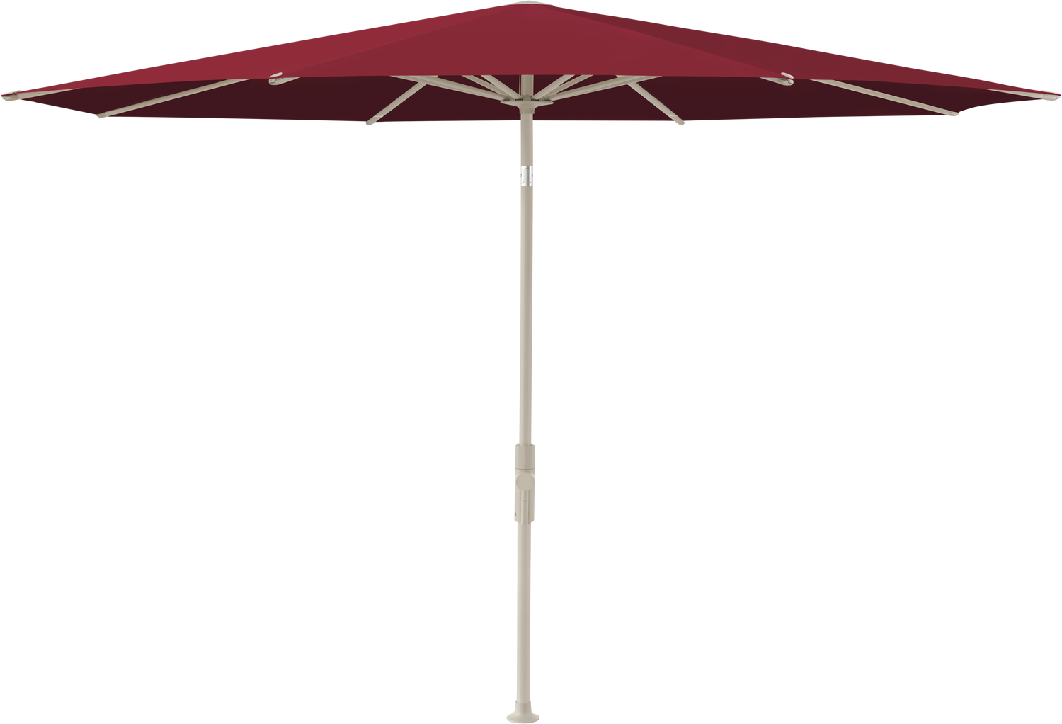Glatz VITA Torna - Sonnenschirm - Gestell Aluminium, seidengrau oder anthrazit pulverbeschichtet, Ø 270, Ø 300 cm & Ø 330 cm
