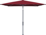 Glatz VITA Torna - Sonnenschirm - Gestell Aluminium, seidengrau oder anthrazit pulverbeschichtet, 240 x 240,210 x 150 & 250 x 200 cm