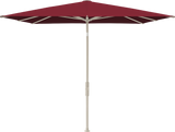 Glatz VITA Torna - Sonnenschirm - Gestell Aluminium, seidengrau oder anthrazit pulverbeschichtet, 240 x 240,210 x 150 & 250 x 200 cm