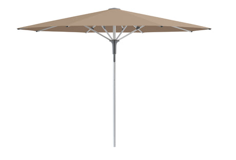 Glatz Gastronomieschirm - FORTERO Pro, Gestell Aluminium natureloxiert, Ø 350 cm, rund