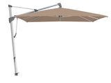 Glatz SOMBRANO Sonnenschirm, Gestell Aluminium natureloxiert - quadratisch