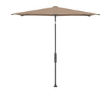 Glatz TWIST Sonnenschirm anthrazit pulverbeschichtet - rechteckig