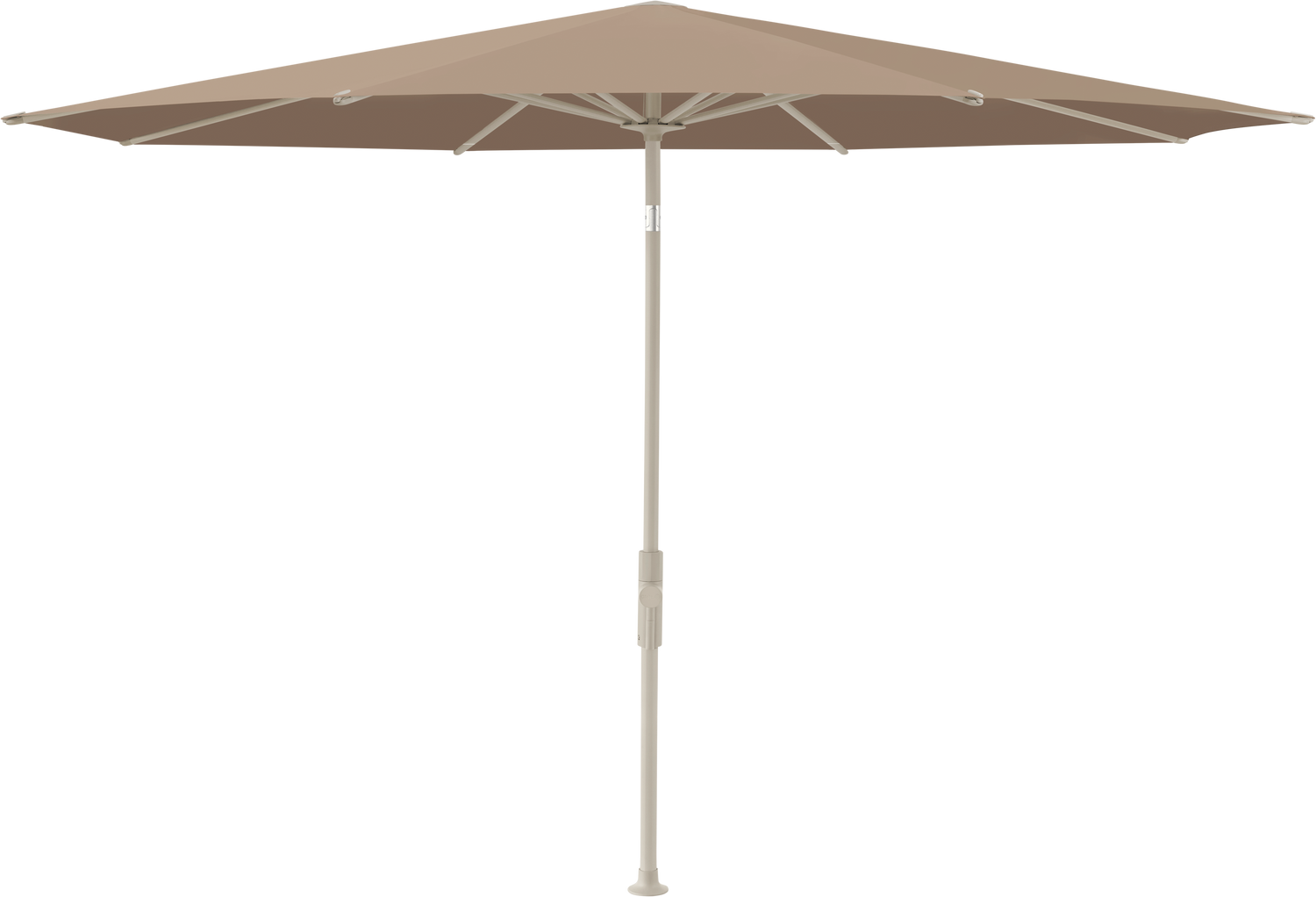 Glatz VITA Torna - Sonnenschirm - Gestell Aluminium, seidengrau oder anthrazit pulverbeschichtet, Ø 270, Ø 300 cm & Ø 330 cm