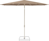 Glatz VITA Piana - Sonnenschirm - Gestell Aluminium, seidengrau oder anthrazit pulverbeschichtet, Ø 220, Ø 250 cm & Ø 300 cm