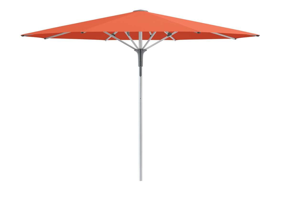 Glatz Gastronomieschirm - FORTERO Pro, Gestell Aluminium natureloxiert, Ø 350 cm, rund