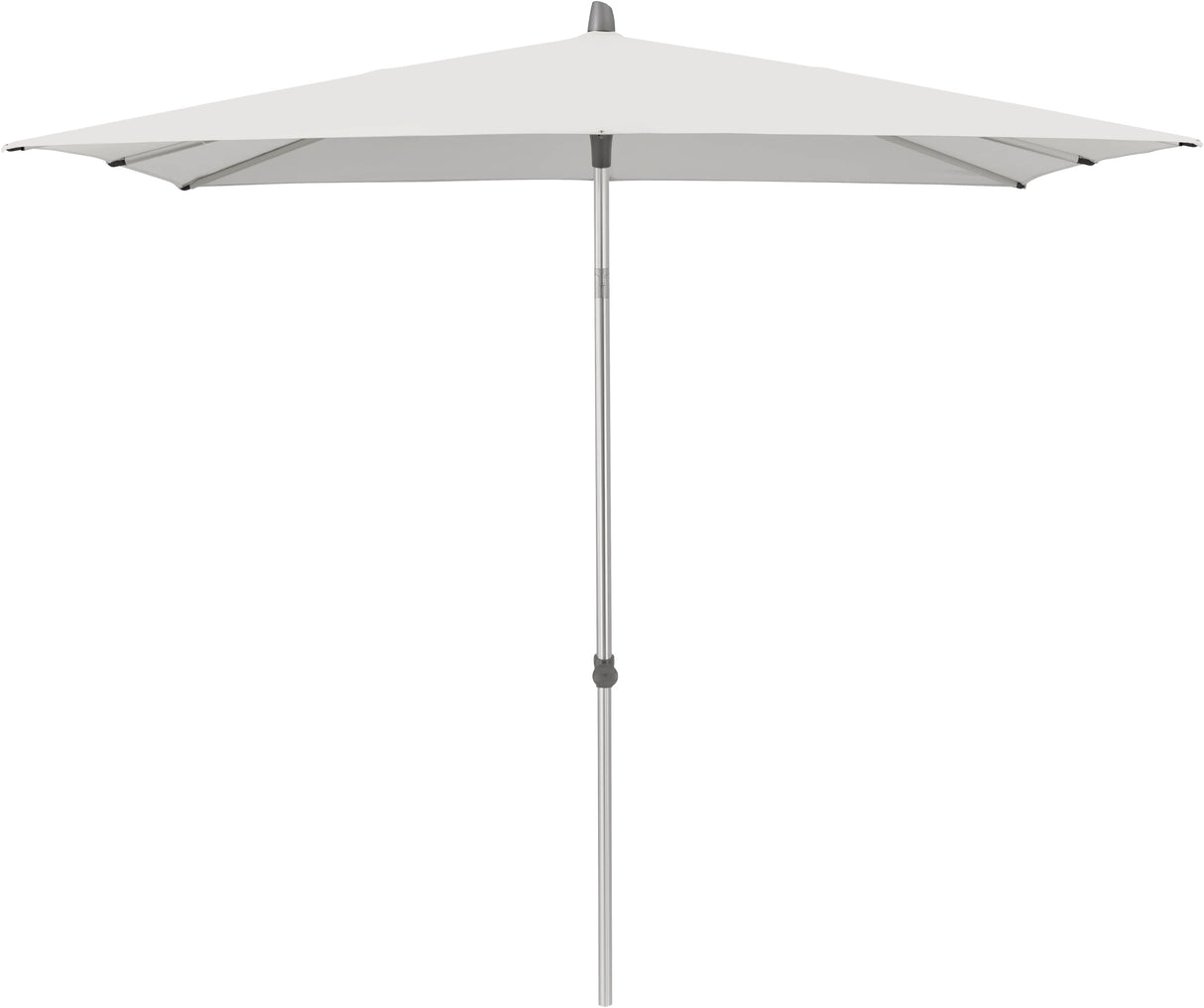 Glatz ALU-SMART Sonnenschirm, Gestell Aluminium natureloxiert- quadratisch