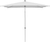 Glatz ALU-SMART Sonnenschirm, Gestell Aluminium natureloxiert- quadratisch