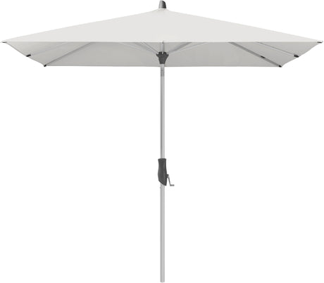 Glatz ALU-TWIST Sonnenschirm, Gestell Aluminium natureloxiert - quadratisch