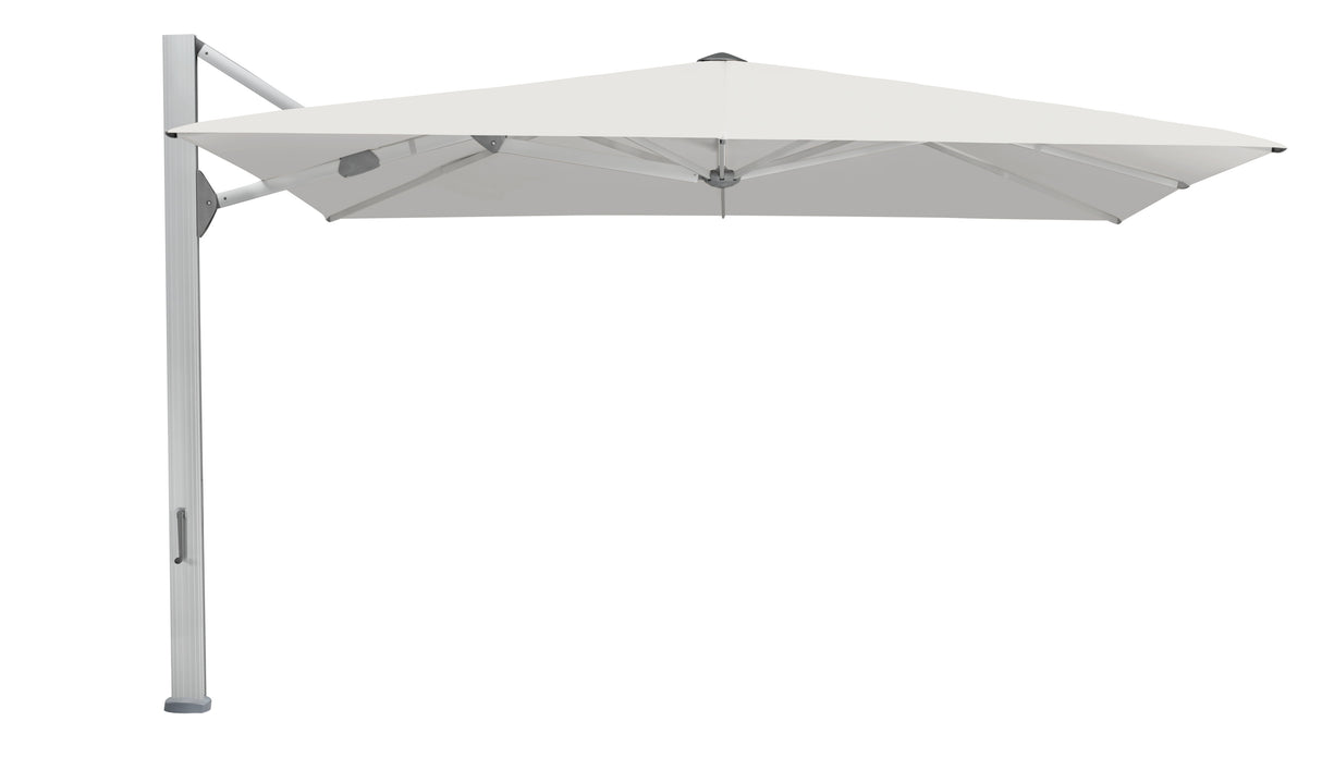 Glatz Gastronomieschirm - AMBIENTE NOVA, Gestell Aluminium natureloxiert, 400 x 300 cm & 450 x 350 cm, rechteckig