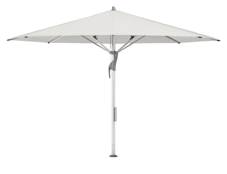 Glatz Gastronomieschirm - FORTELLO LED, Gestell Aluminium natureloxiert, Ø 400 cm , rund