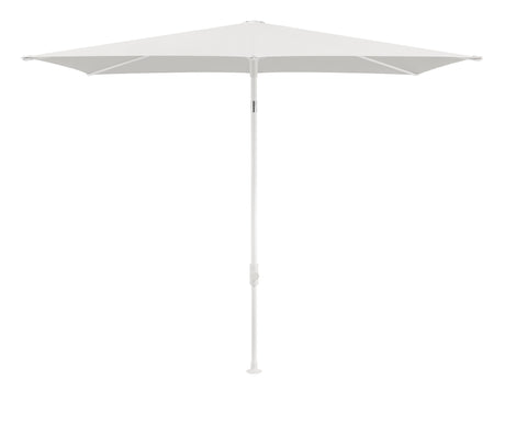 Glatz TWIST Sonnenschirm matt weiß pulverbeschichtet - rechteckig