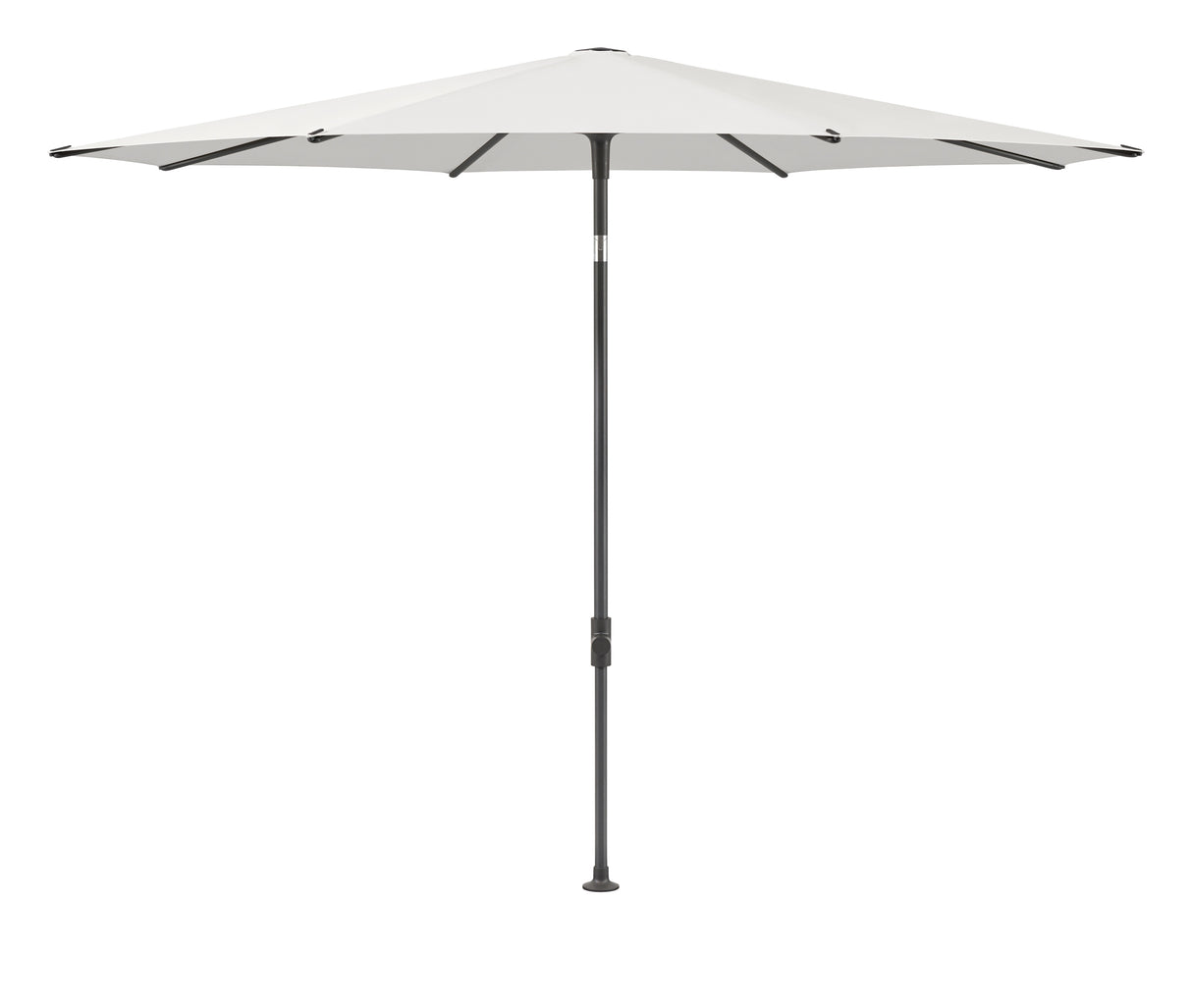 Glatz SMART Sonnenschirm anthrazit pulverbeschichtet - rund