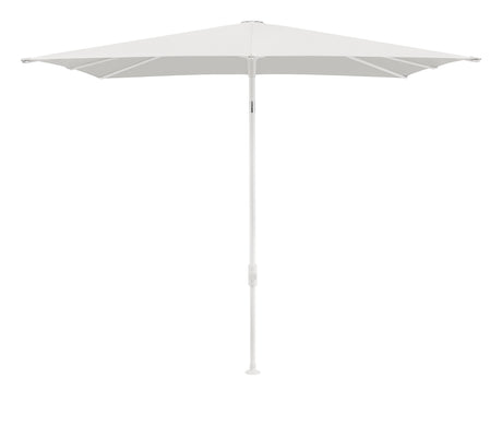 Glatz SMART Sonnenschirm matt weiß pulverbeschichtet - quadratisch