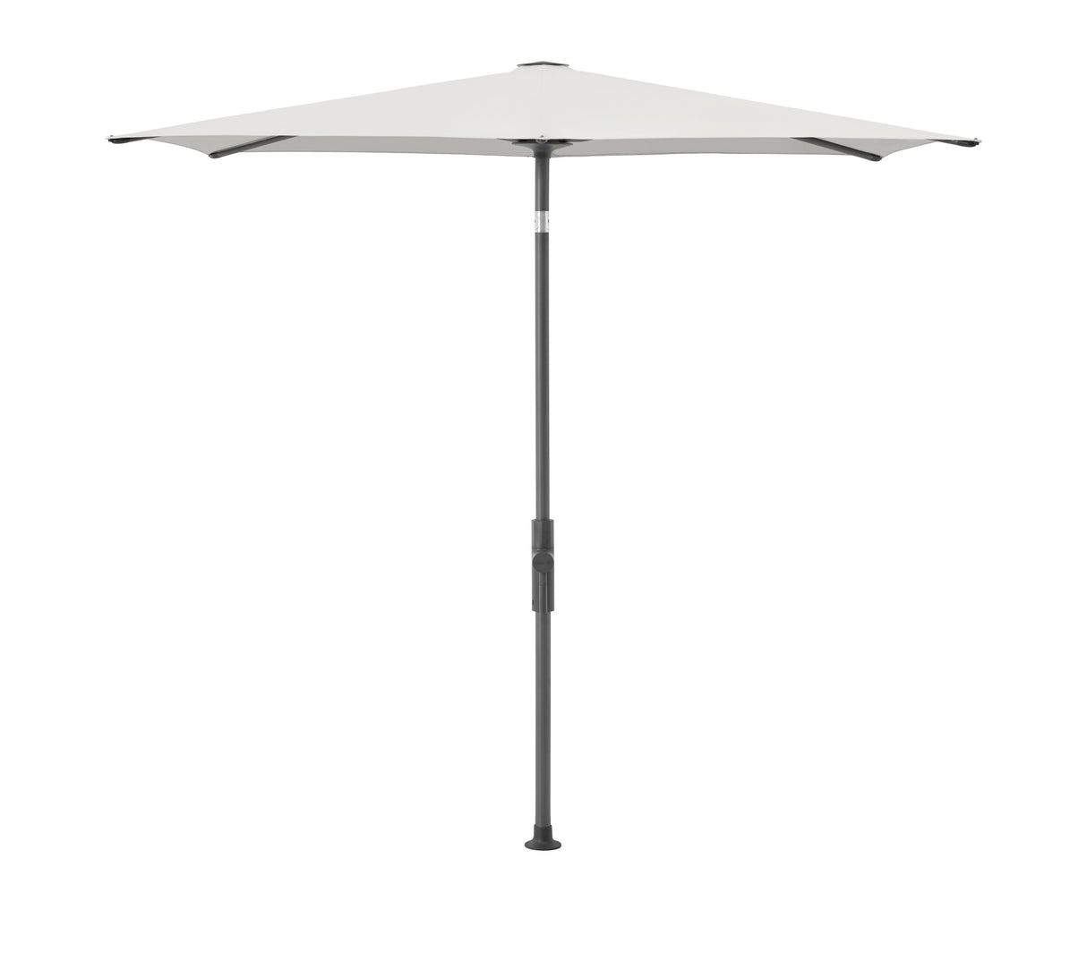 Glatz TWIST Sonnenschirm anthrazit pulverbeschichtet - rechteckig