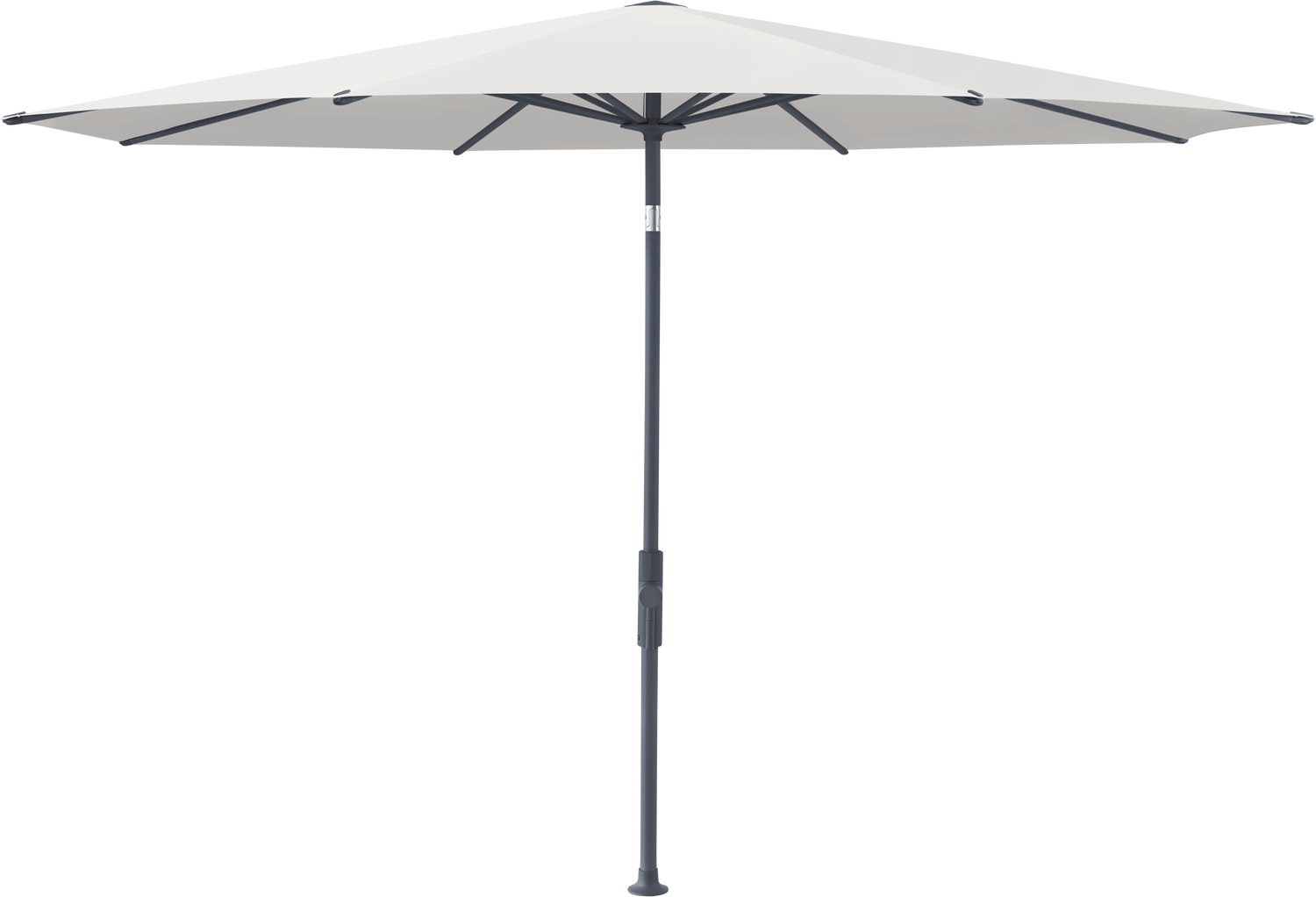 Glatz VITA Torna - Sonnenschirm - Gestell Aluminium, seidengrau oder anthrazit pulverbeschichtet, Ø 270, Ø 300 cm & Ø 330 cm