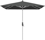 Glatz ALU-TWIST Sonnenschirm, Gestell Aluminium natureloxiert - rechteckig