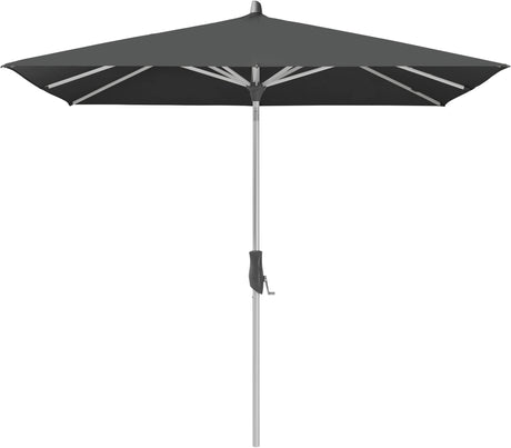 Glatz ALU-TWIST Sonnenschirm, Gestell Aluminium natureloxiert - rechteckig