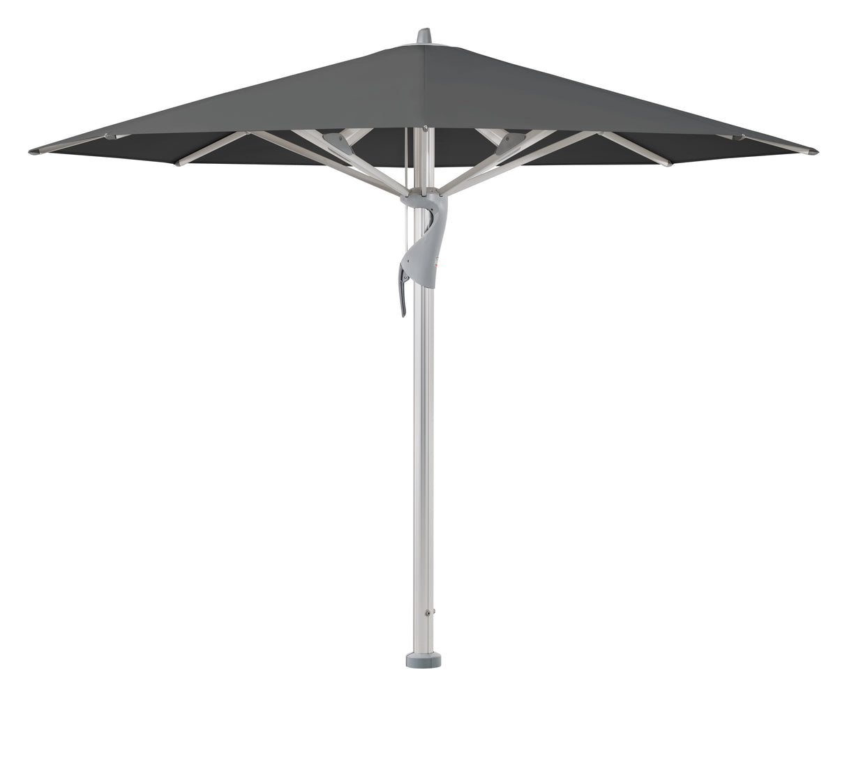 Glatz Großschirm - CASTELLO Pro, Gestell Aluminium natureloxiert, Ø 350 cm - Ø 600 cm, rund