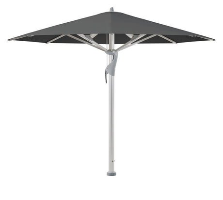 Glatz Großschirm - CASTELLO Pro, Gestell Aluminium natureloxiert, Ø 350 cm - Ø 600 cm, rund