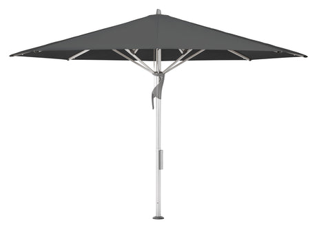 Glatz Gastronomieschirm - FORTELLO LED, Gestell Aluminium natureloxiert, Ø 400 cm , rund