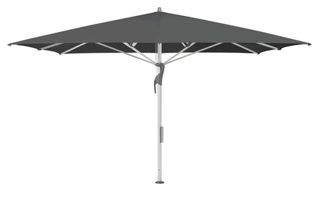 Glatz Gastronomieschirm - FORTELLO LED, Gestell Aluminium natureloxiert, 400 x 300 cm,  rechteckig