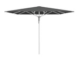 Glatz Gastronomieschirm - FORTINO Pro, Gestell Aluminium natureloxiert, 200 x 200 cm - 250 x 250 cm, rquadratisch