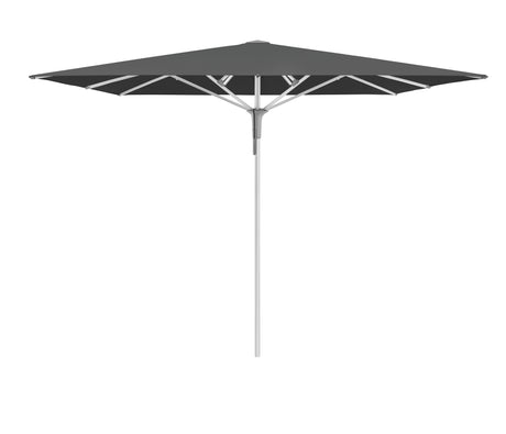 Glatz Gastronomieschirm - FORTINO Pro, Gestell Aluminium natureloxiert, 200 x 200 cm - 250 x 250 cm, rquadratisch