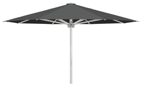 Glatz Großschirm - PALAZZO Noblesse/E, Gestell Aluminium natureloxiert, ohne Motor - rund