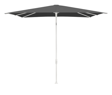 Glatz SMART Sonnenschirm matt weiß pulverbeschichtet - quadratisch