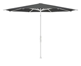 Glatz TWIST Sonnenschirm, matt weiss pulverbeschichtet - rund