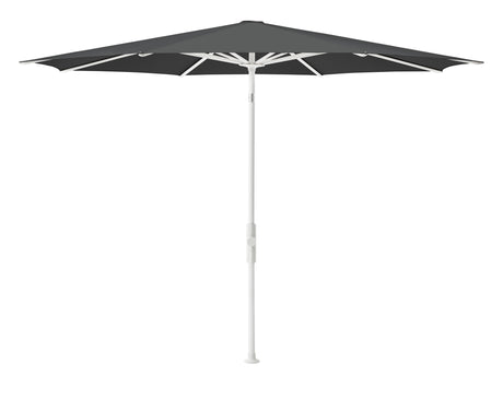 Glatz TWIST Sonnenschirm, matt weiss pulverbeschichtet - rund