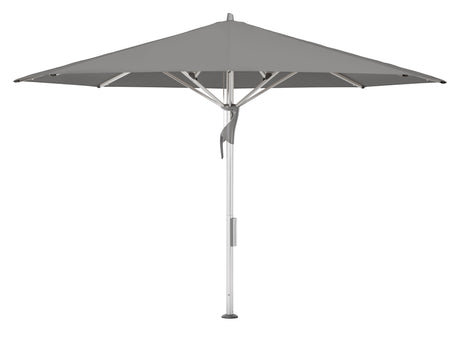 Glatz Gastronomieschirm - FORTELLO LED, Gestell Aluminium natureloxiert, Ø 400 cm , rund