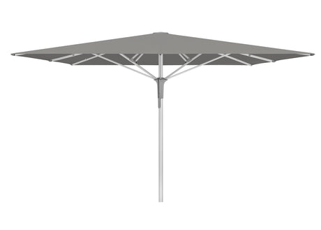 Glatz Gastronomieschirm - FORTELLO Pro, Gestell Aluminium natureloxiert, 350 x 350 cm / 400 x 400 cm / 400 x 300 cm,