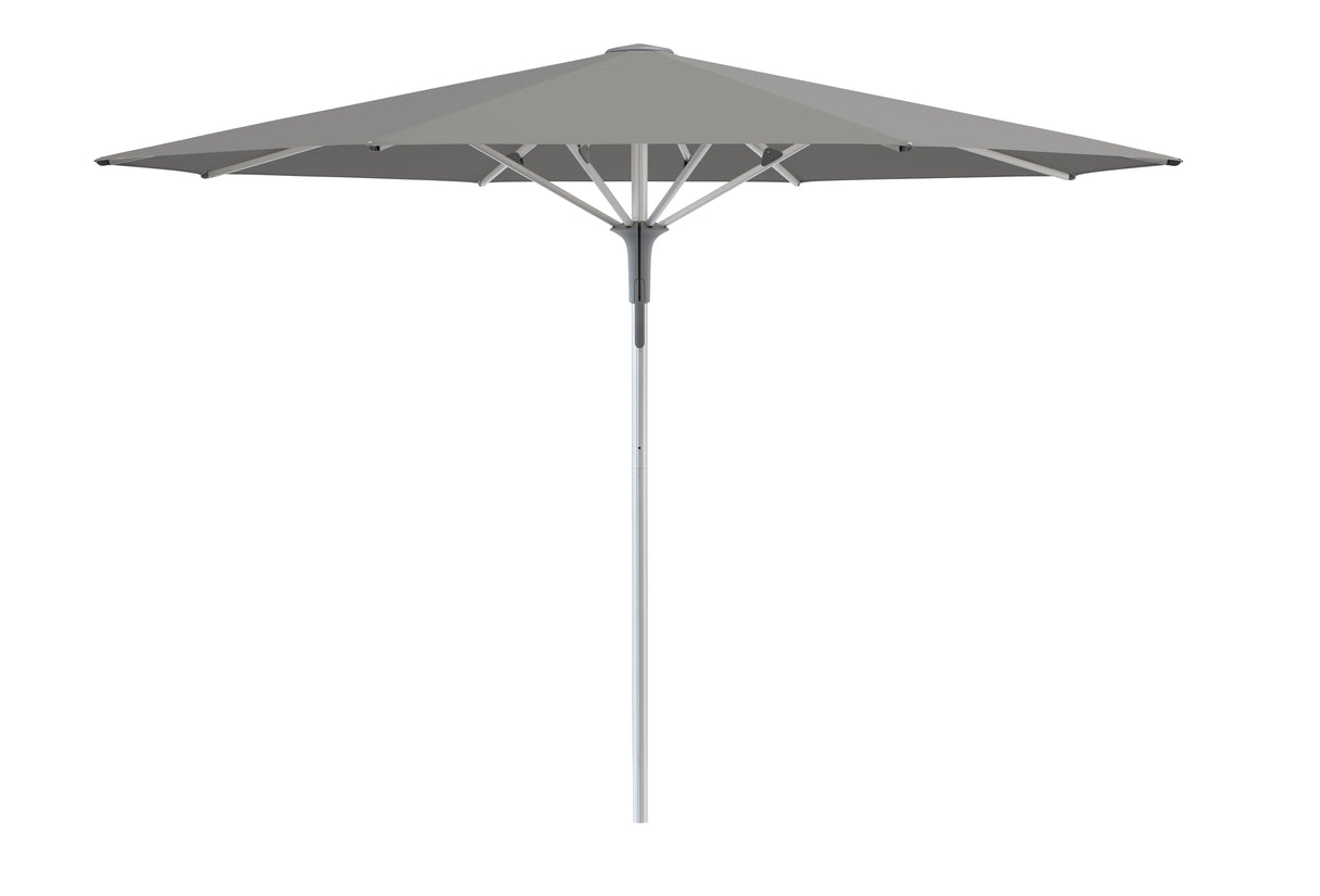 Glatz Gastronomieschirm - FORTERO Pro, Gestell Aluminium natureloxiert, Ø 350 cm, rund