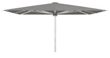 Glatz Großschirm - PALAZZO Noblesse/E, Gestell Aluminium natureloxiert, 450 x 350 cm - 600 x 500 cm, mit Kurbel - rechteckig