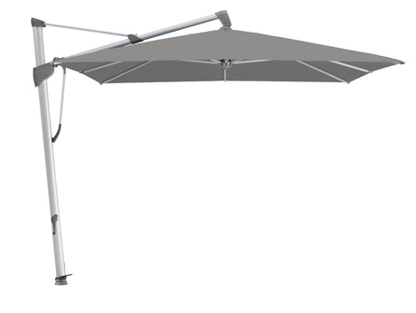 Glatz SOMBRANO Sonnenschirm, Gestell Aluminium natureloxiert - quadratisch