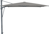 Glatz VITA Sfera Ampelschirm, Gestell Aluminium, seidengrau oder anthrazit pulverbeschichtet, 300 x 300, 350 x 350 & 400 x300 cm