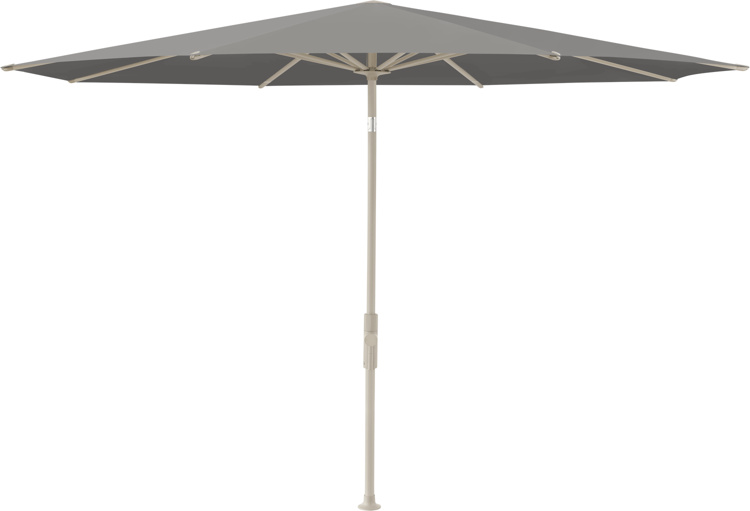 Glatz VITA Torna - Sonnenschirm - Gestell Aluminium, seidengrau oder anthrazit pulverbeschichtet, Ø 270, Ø 300 cm & Ø 330 cm