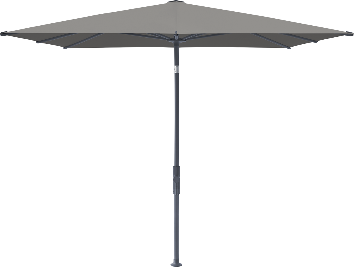 Glatz VITA Torna - Sonnenschirm - Gestell Aluminium, seidengrau oder anthrazit pulverbeschichtet, 240 x 240,210 x 150 & 250 x 200 cm
