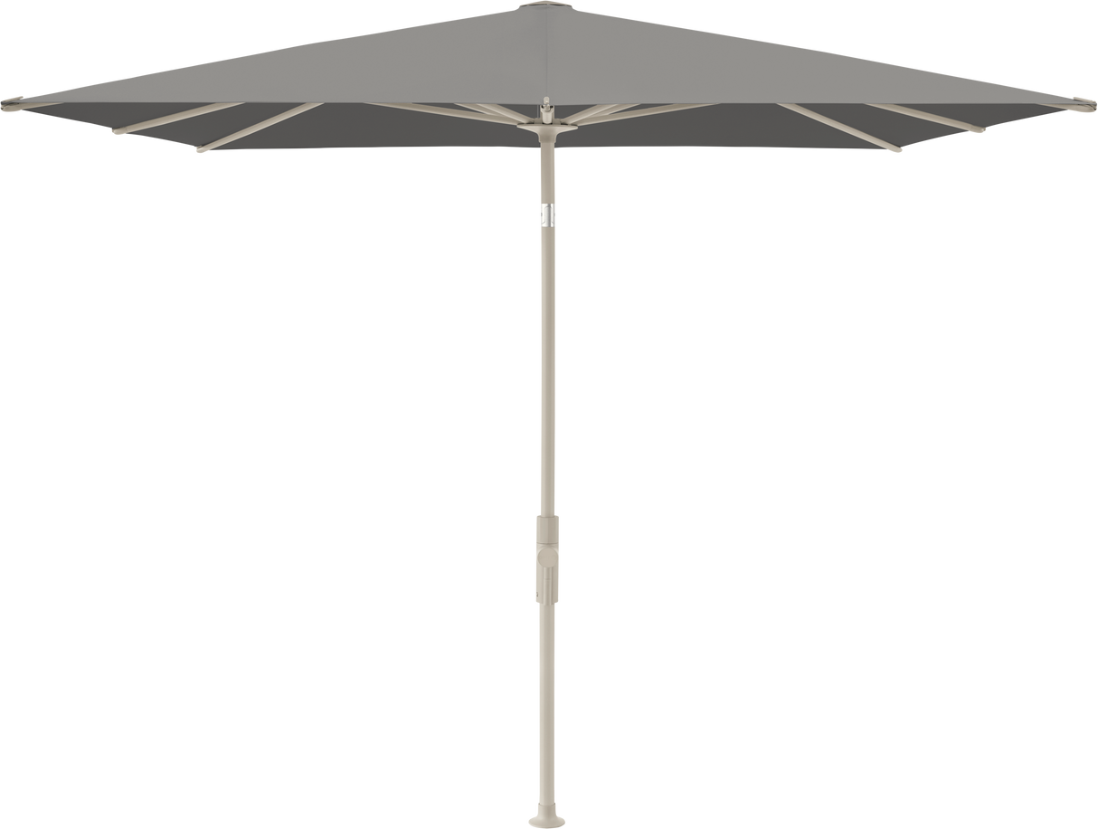 Glatz VITA Torna - Sonnenschirm - Gestell Aluminium, seidengrau oder anthrazit pulverbeschichtet, 240 x 240,210 x 150 & 250 x 200 cm
