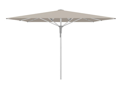 Glatz Gastronomieschirm - FORTERO Pro, Gestell Aluminium natureloxiert, 300 x 200 - 350 x 250 cm,  rechteckig