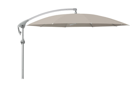 Glatz PENDALEX P+ Sonnenschirm, Gestell Aluminium natureloxiert - rund