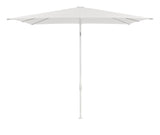 Glatz SMART Sonnenschirm matt weiß pulverbeschichtet - quadratisch