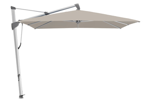 Glatz SOMBRANO Sonnenschirm, Gestell Aluminium natureloxiert - quadratisch