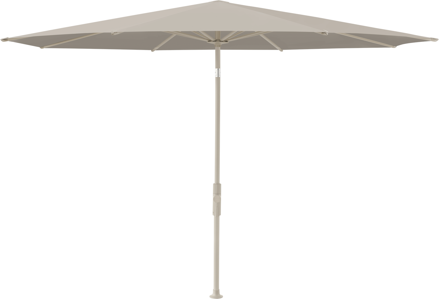 Glatz VITA Torna - Sonnenschirm - Gestell Aluminium, seidengrau oder anthrazit pulverbeschichtet, Ø 270, Ø 300 cm & Ø 330 cm