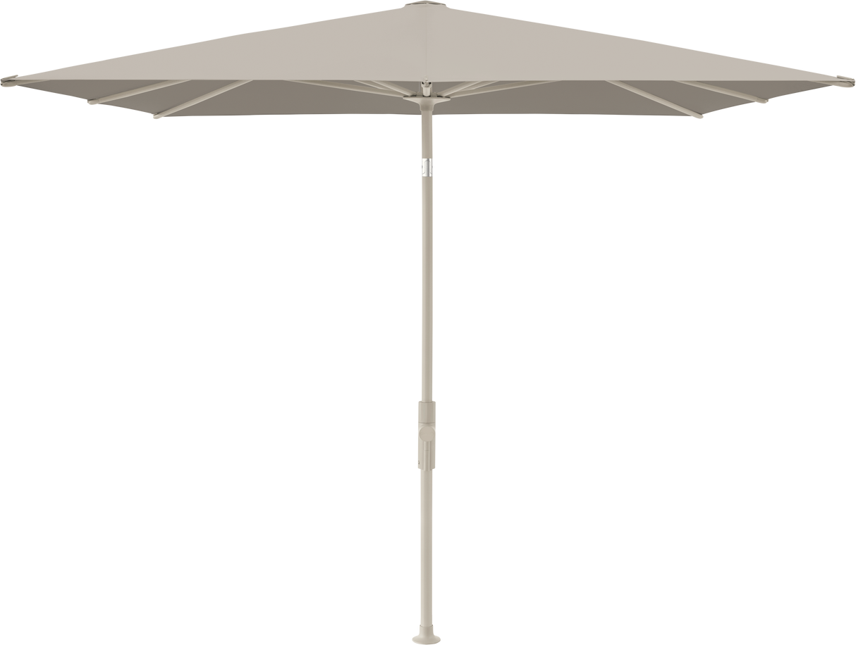 Glatz VITA Torna - Sonnenschirm - Gestell Aluminium, seidengrau oder anthrazit pulverbeschichtet, 240 x 240,210 x 150 & 250 x 200 cm