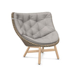 DEDON MBRACE Hochlehner Teak Gestell - Geflecht Chestnut