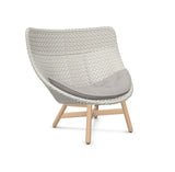 DEDON MBRACE Hochlehner Teak Gestell - Geflecht Sea Salt