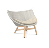 DEDON MBRACE Lounge Sessel Teak Gestell - Geflecht Sea Salt